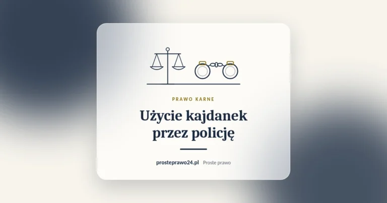 Szkic szali i kajdanek z tytułem Użycie kajdanek przez policję