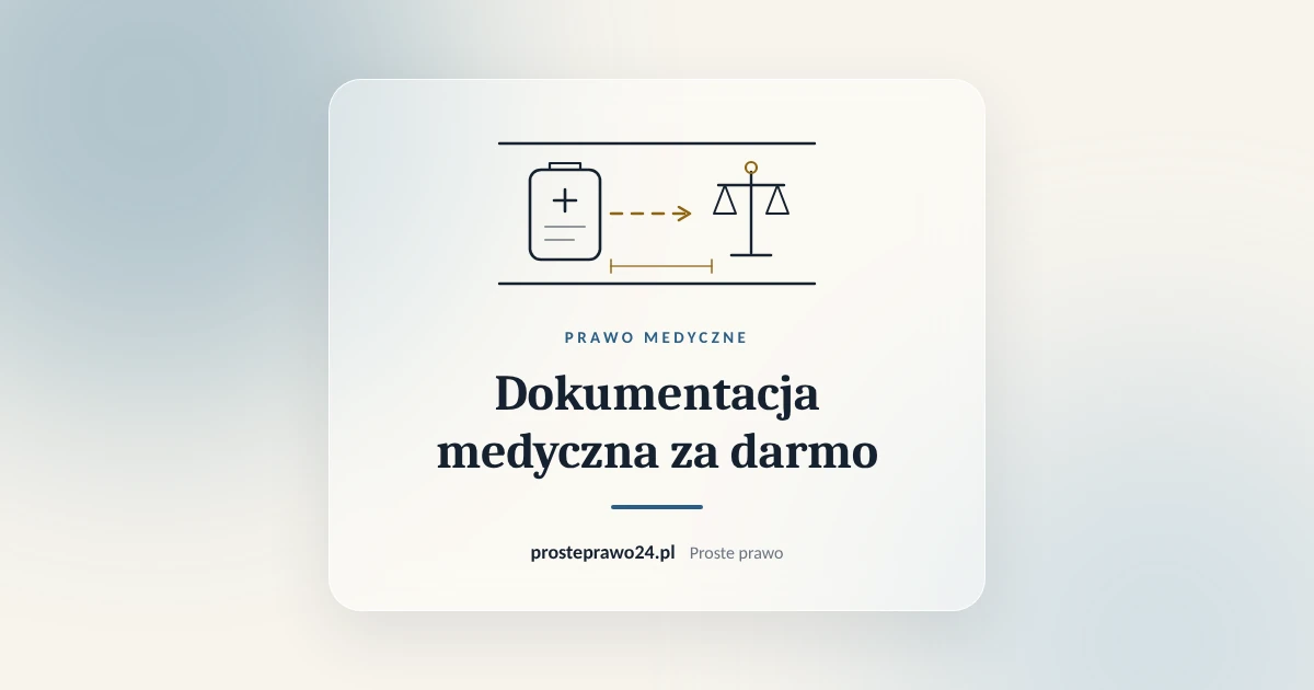 Read more about the article Dokumentacja medyczna za darmo. Kiedy szpital nie może pobrać opłaty