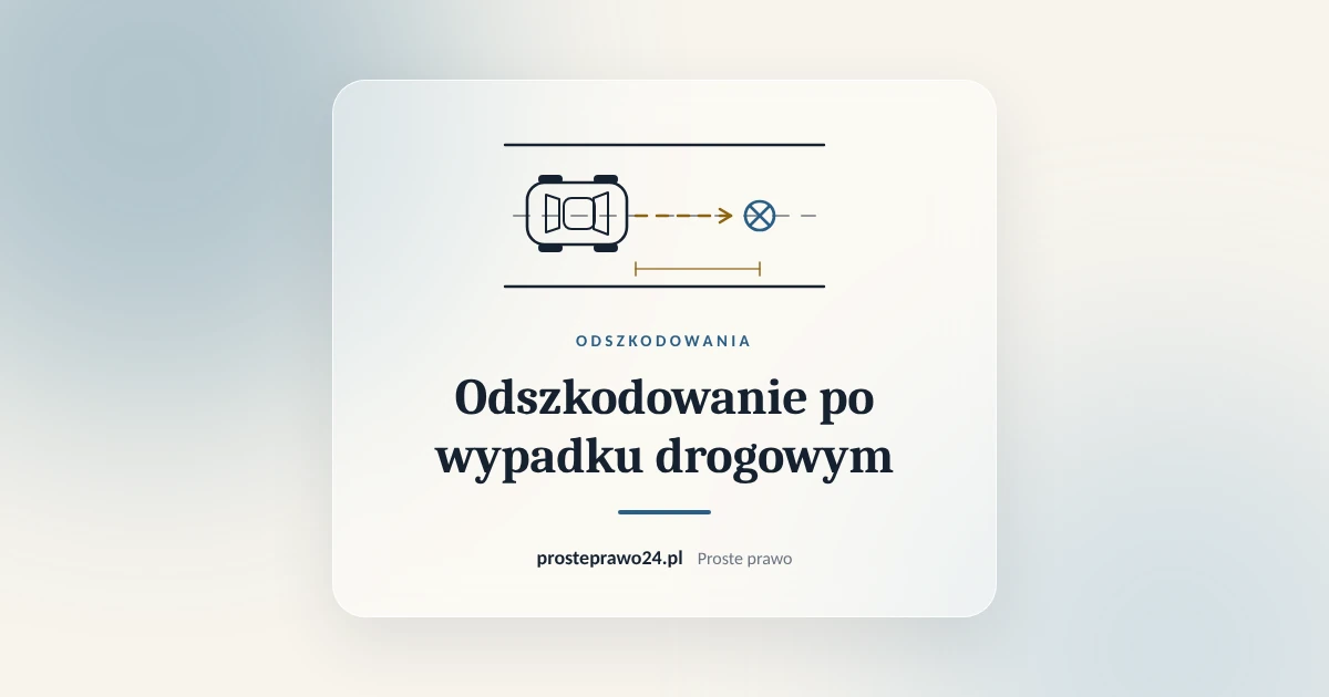 Read more about the article Odszkodowanie za uszczerbek na zdrowiu po wypadku drogowym. Jak je uzyskać