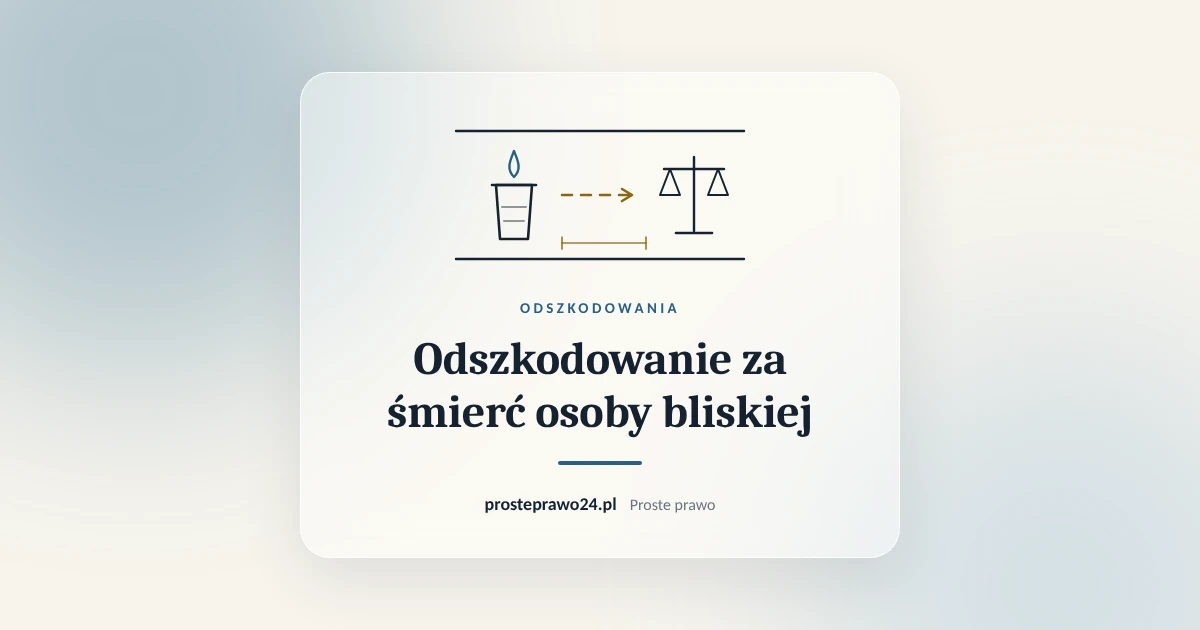 Read more about the article Odszkodowanie za śmierć osoby bliskiej. Pogrzeb, renta i pogorszenie sytuacji