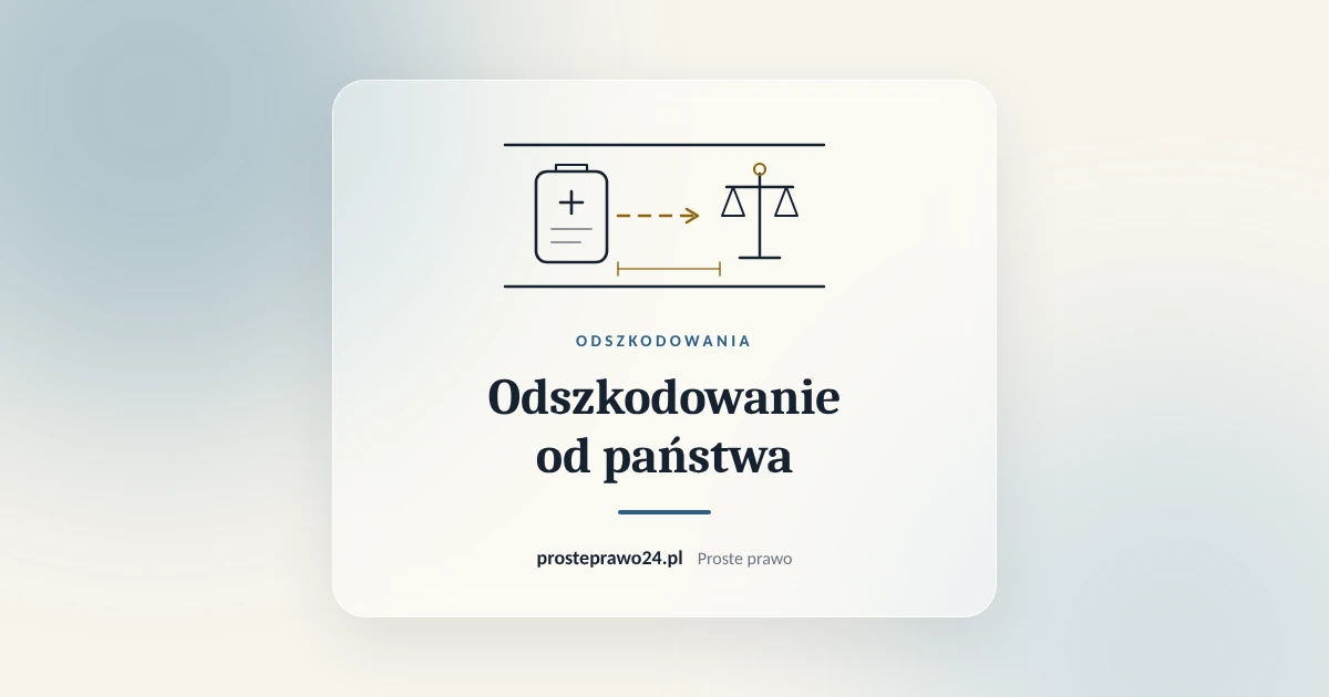 Read more about the article Odszkodowanie od państwa. Kiedy Skarb Państwa płaci za błędy urzędów, sądów i służb