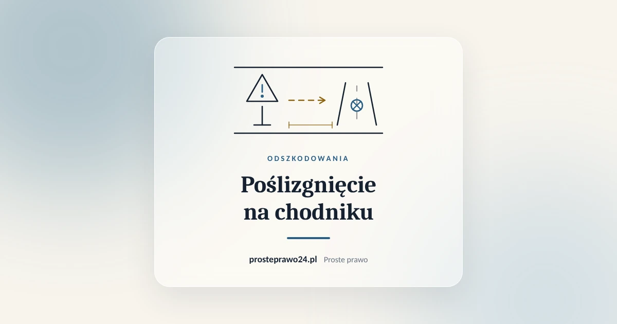 Read more about the article Poślizgnięcie na chodniku. Kto odpowiada i jak uzyskać odszkodowanie