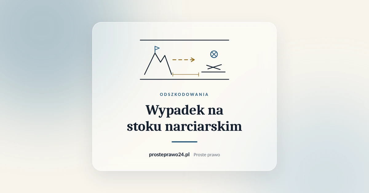 Read more about the article Wypadek na stoku narciarskim. Kiedy należy się odszkodowanie
